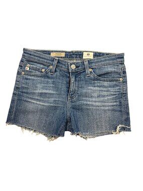 AG The Brooke Bermuda Cutoff Denim Shorts 2" Inseam size 25